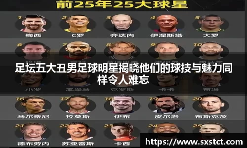 足坛五大丑男足球明星揭晓他们的球技与魅力同样令人难忘